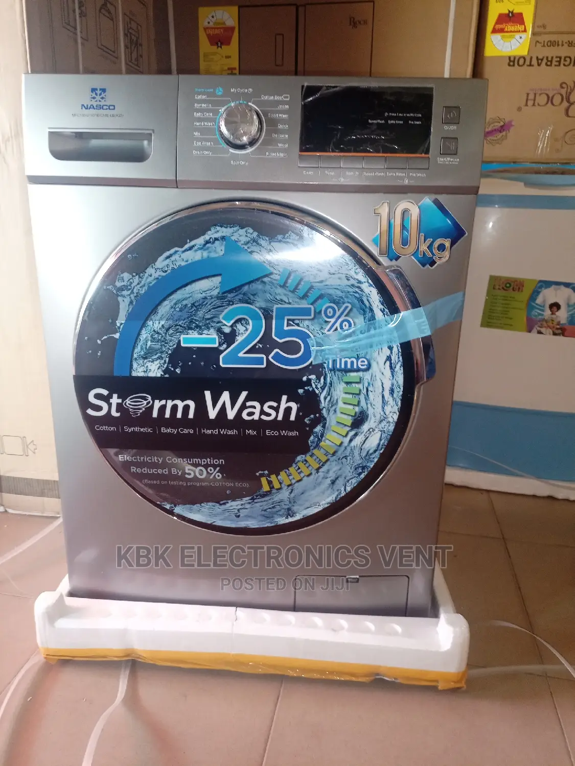 Nasco 11kg Front Load Washing Machine