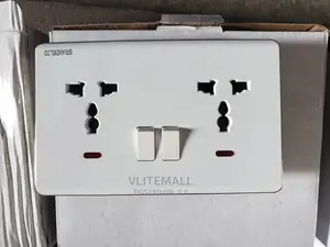 GRANDELED Double Multi White Socket With Light