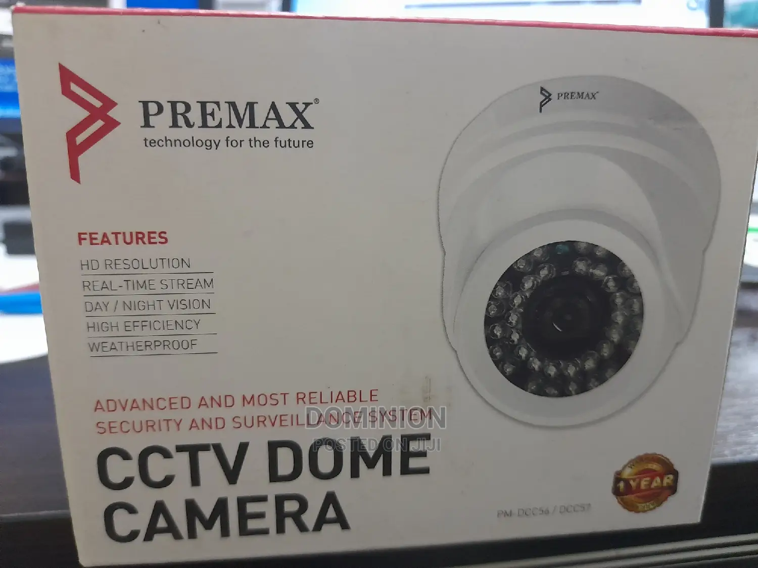 Premax Pm-Dcip25 5mp IP CCTV Dome Camera