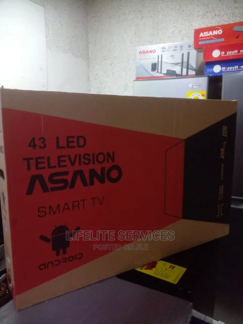Smart Tv-Asano 43"(Android 9.0)