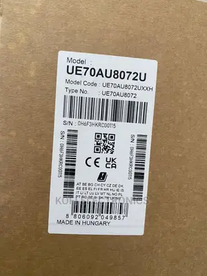 Very New 2021 Smart LED TV, Samsung 70AU8072, Ultra HD 