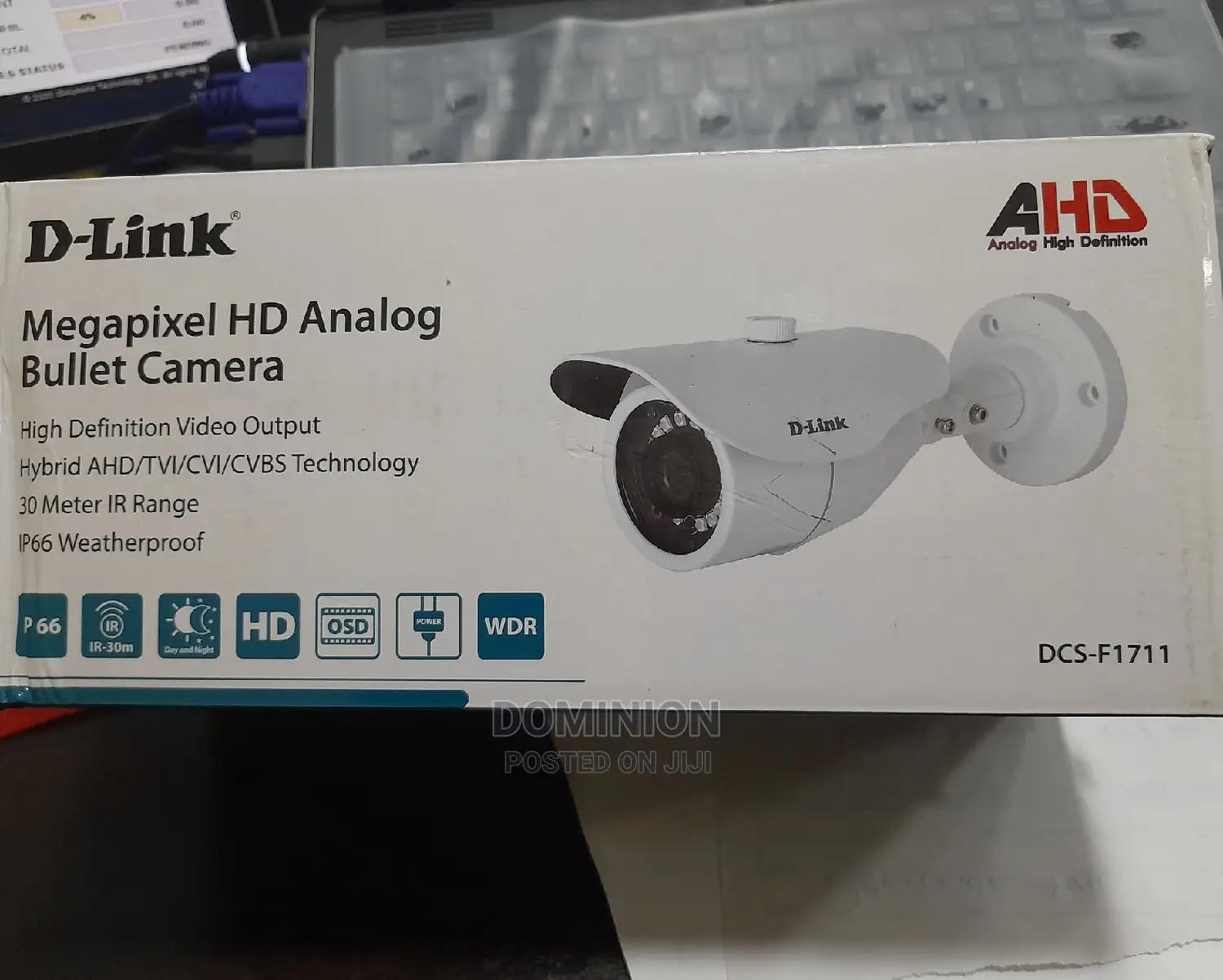 D-Link Dcs-F1711 720P HD Analog CCTV Bullet