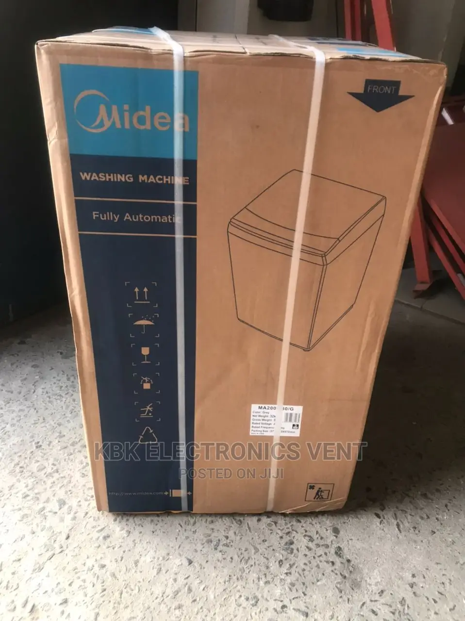 Midea 8KG Top Load Full Automatic Washing Machine