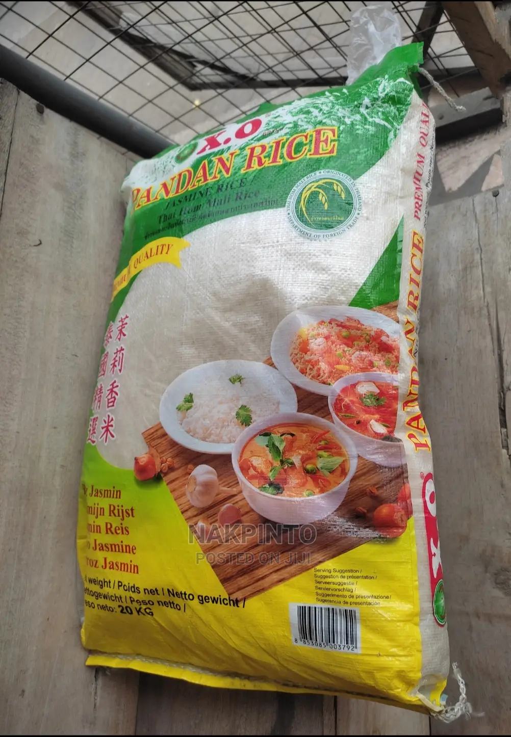 X.O Pandan Rice (100% Thai Premium Quality Jasmine Rice)