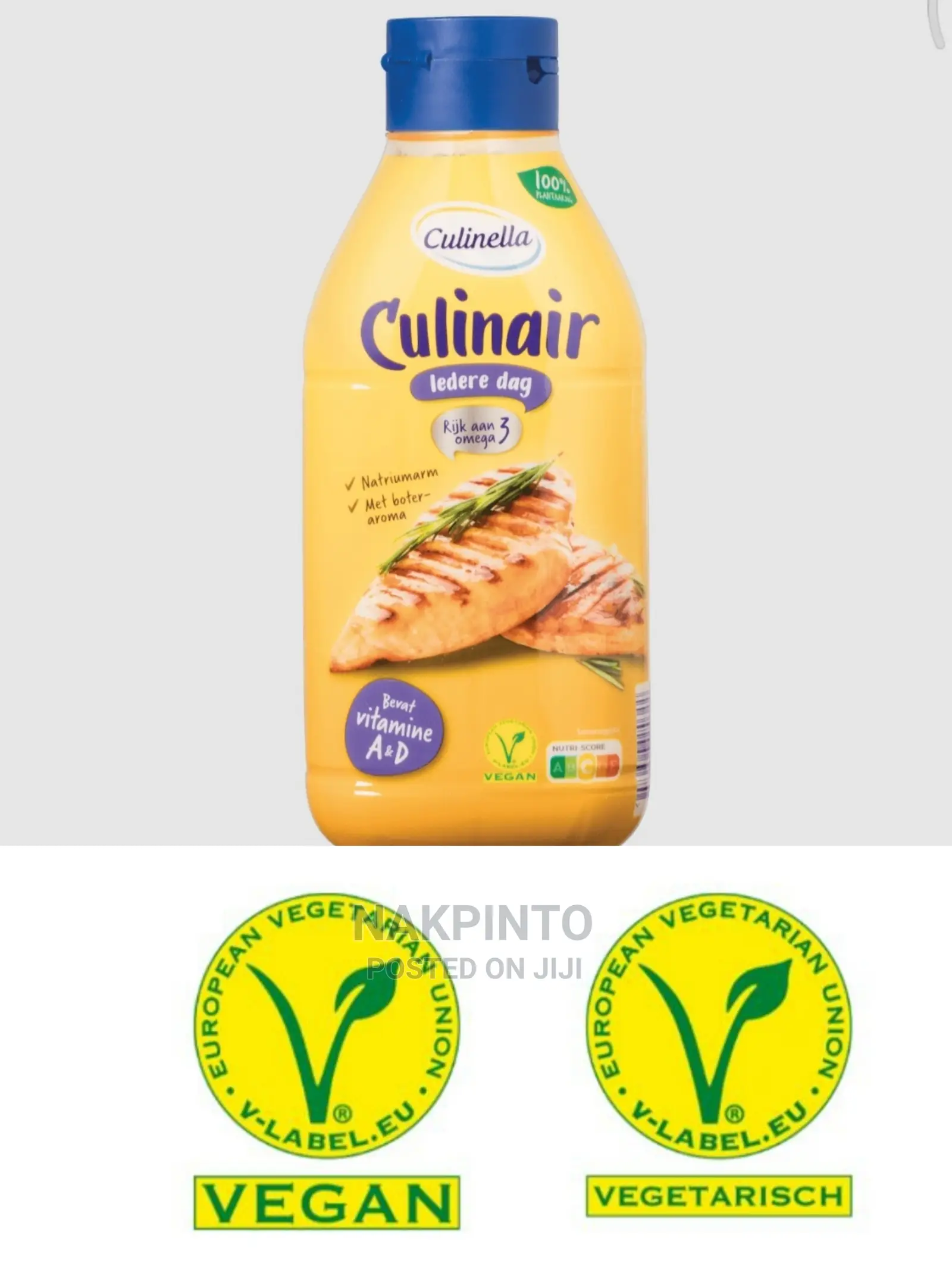 Liquid Margarine (100% Vegetable Liquid Butter)