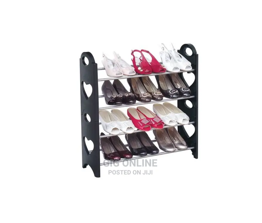 4 Layers Stakable Shoe Rack