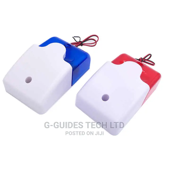 Mini Strobe Siren Wired Durable 5v 12v 24v 220vac Sound Alarm