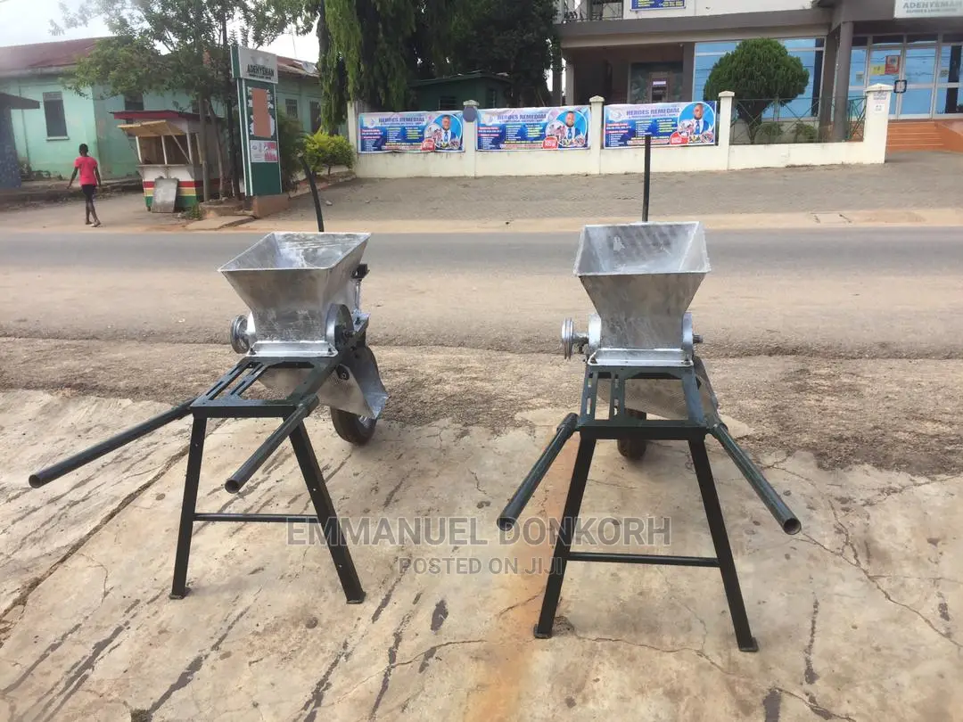 Cassava/ Coconut Grinder Wheelbarrow Design