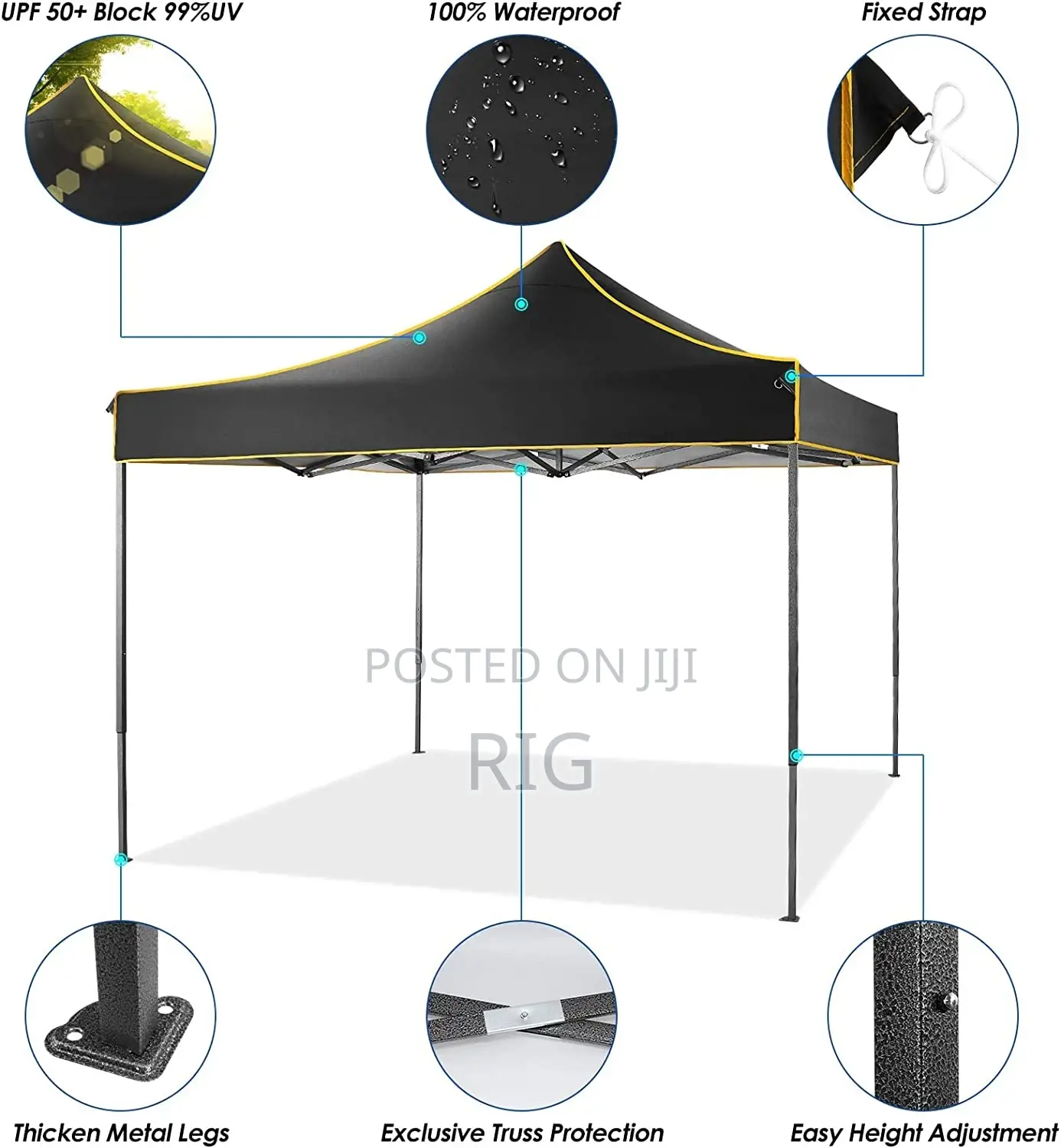 USA  Commercial 10x10 Pop Up Canopy Tent