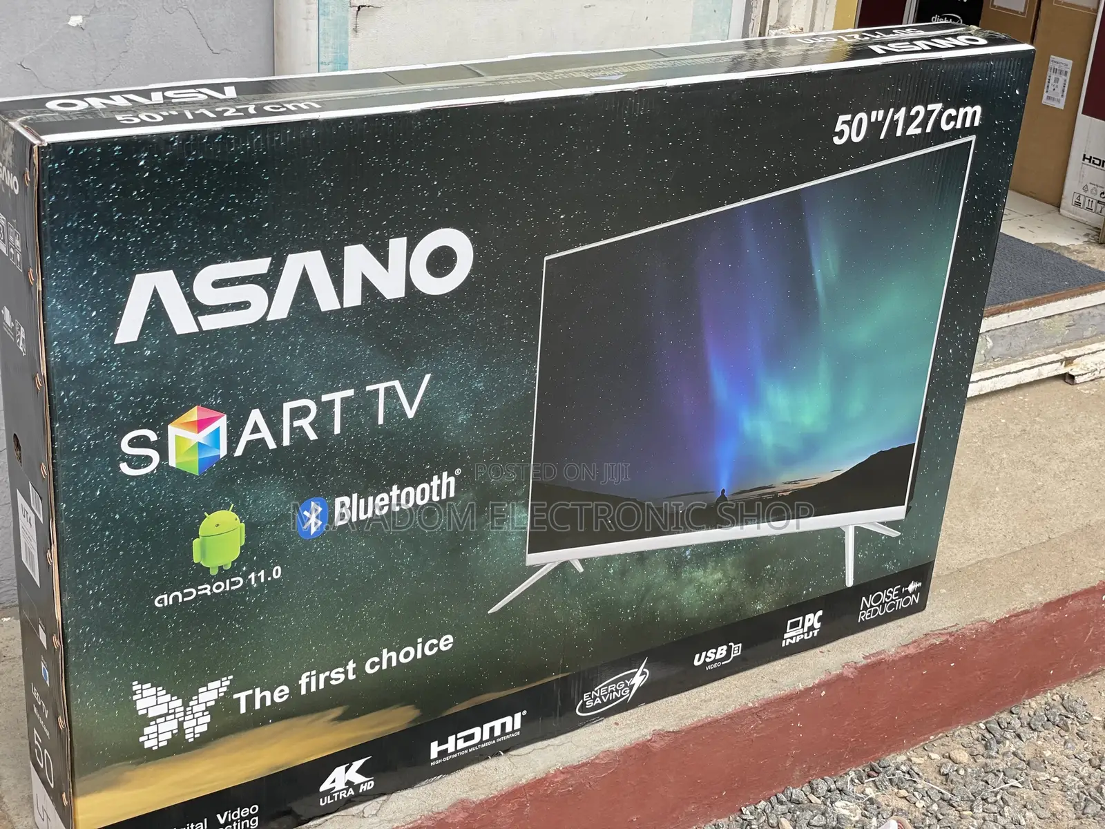 New Asano 50” UHD Smart Led Tv