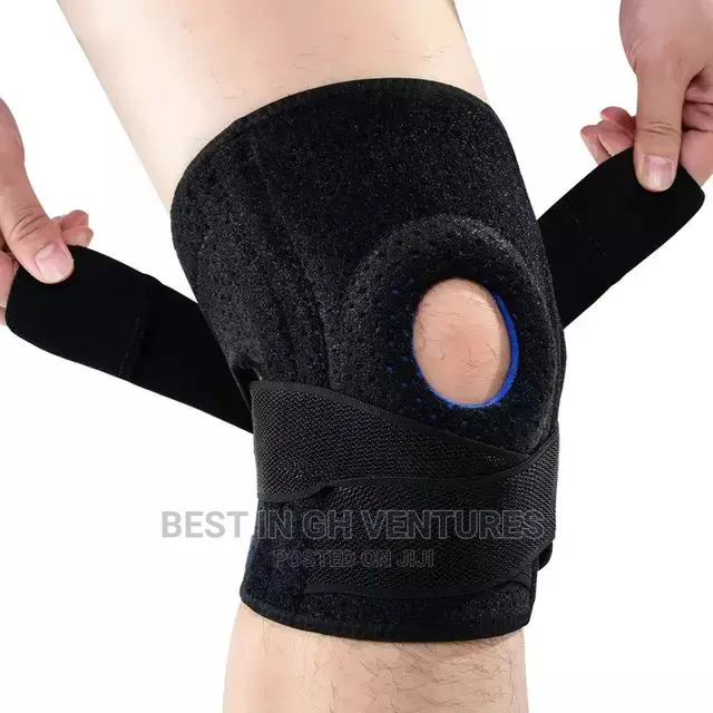 Knee Guard With Strap Compression