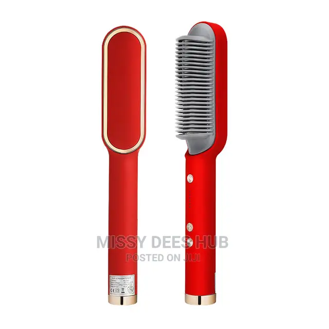 2 in 1 Hair Straightening Brush