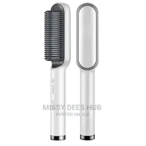 2 in 1 Hair Straightening Brush