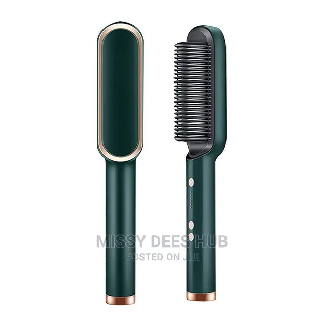 2 in 1 Hair Straightening Brush