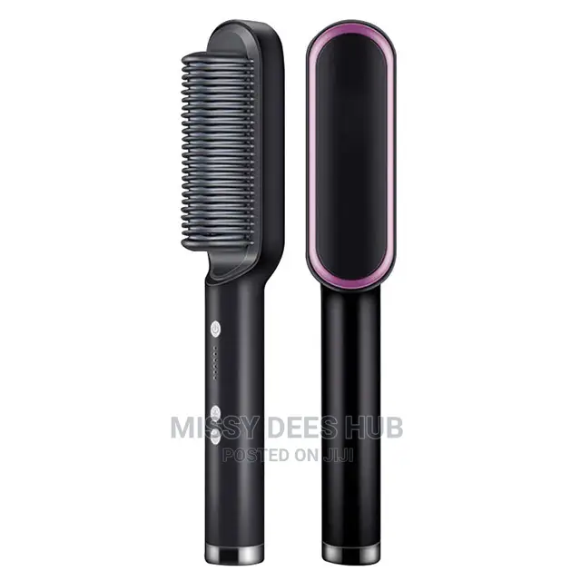 2 in 1 Hair Straightening Brush