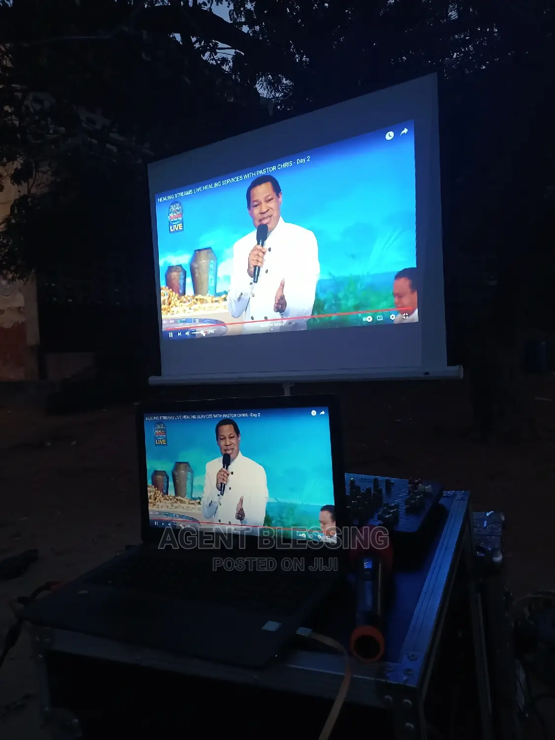 Projector(Gh400) + Screen(Gh200) Rentals in Tema and Accra