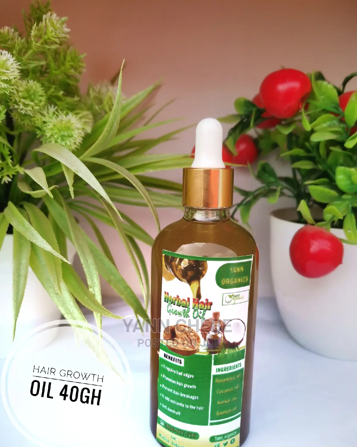 Yann Herbal Hair Growth Oil