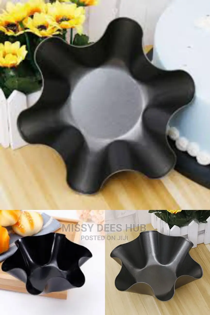 Fluted Tortilla Shell / Carbon Steel Baking Molds