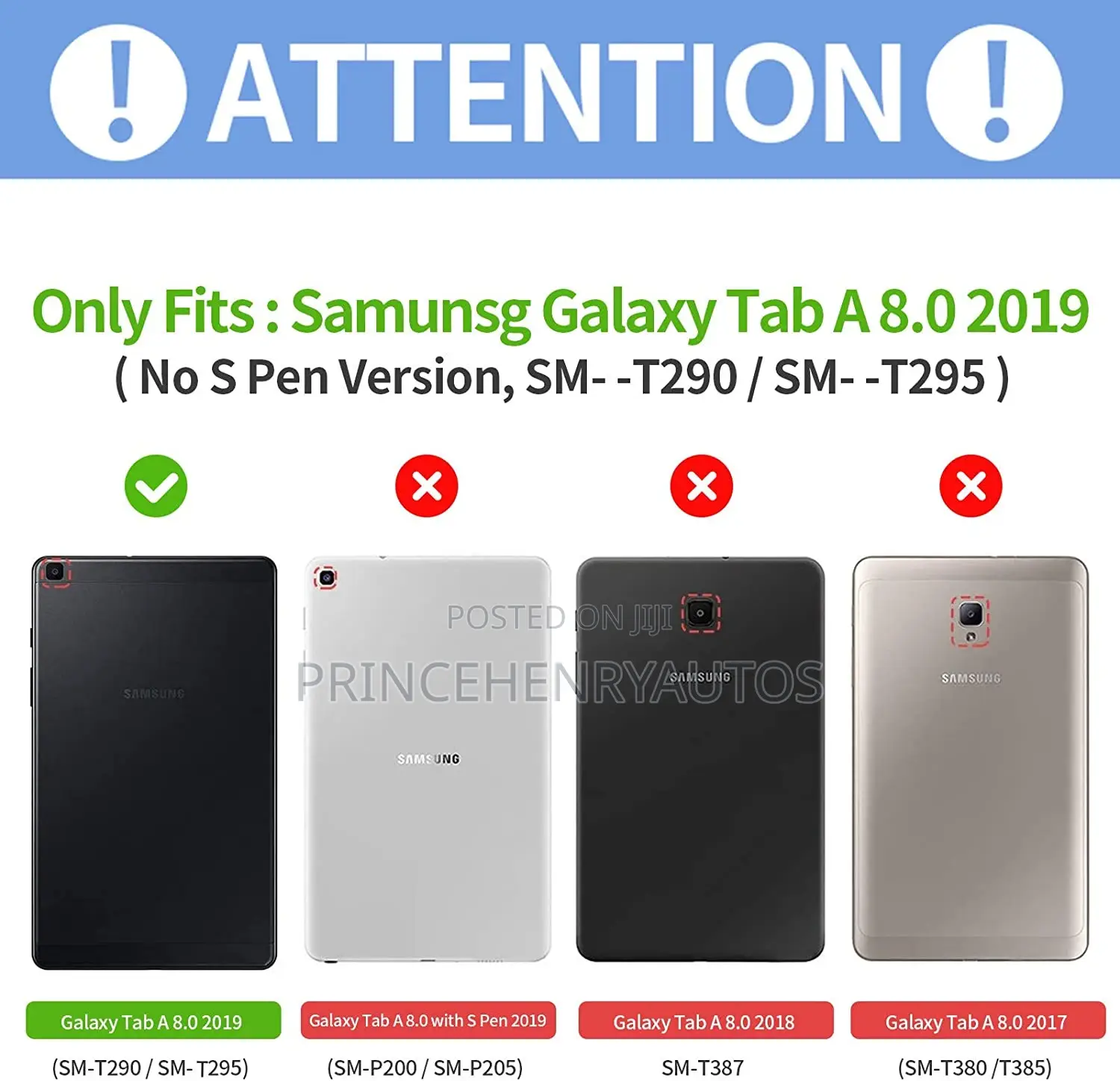 EVASONICA Kids Case for Samsung Galaxy Tab a 8.0 Inch 2019