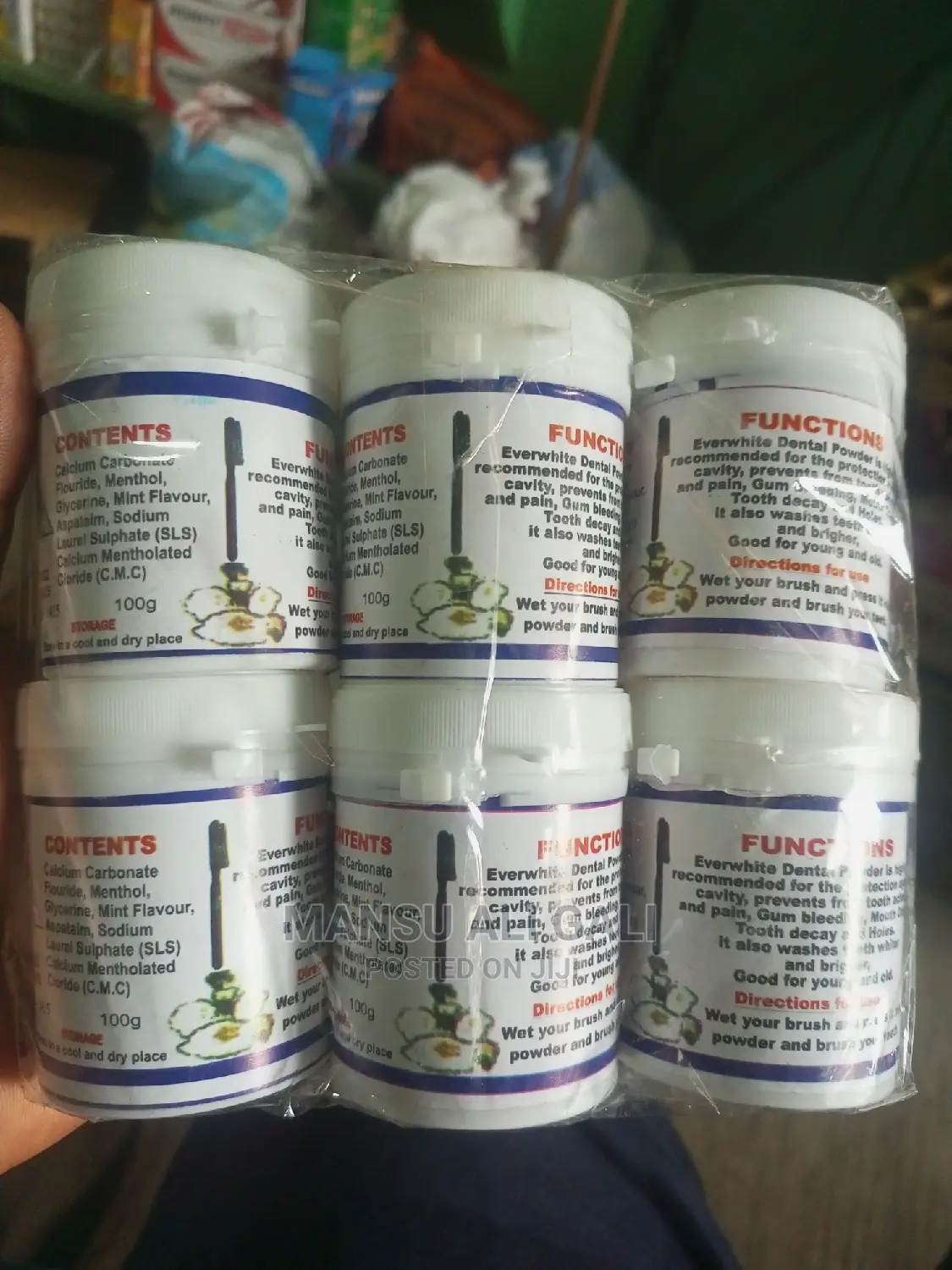 Everwhite Dental Powder 6 Pieces