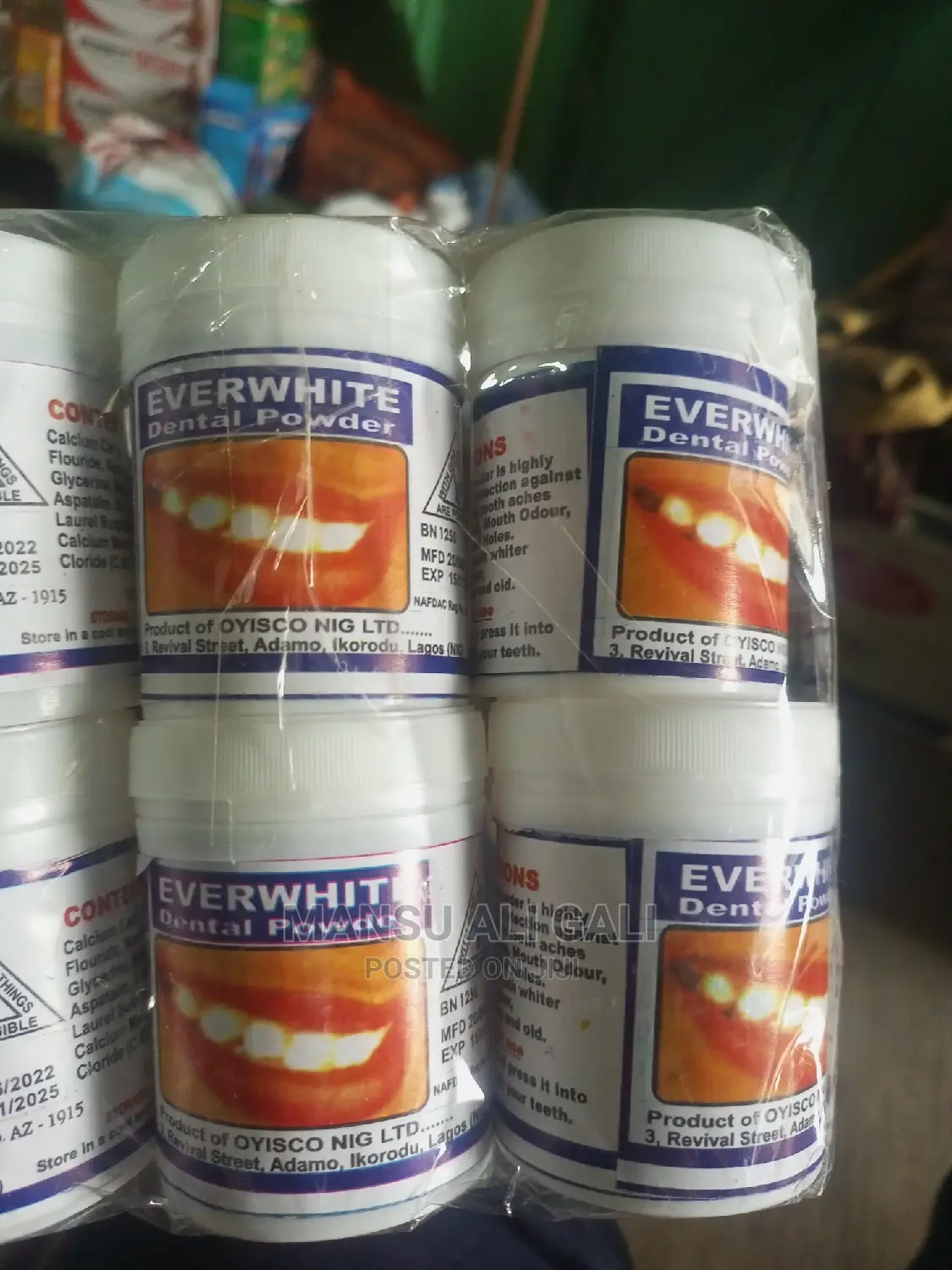 Everwhite Dental Powder 6 Pieces