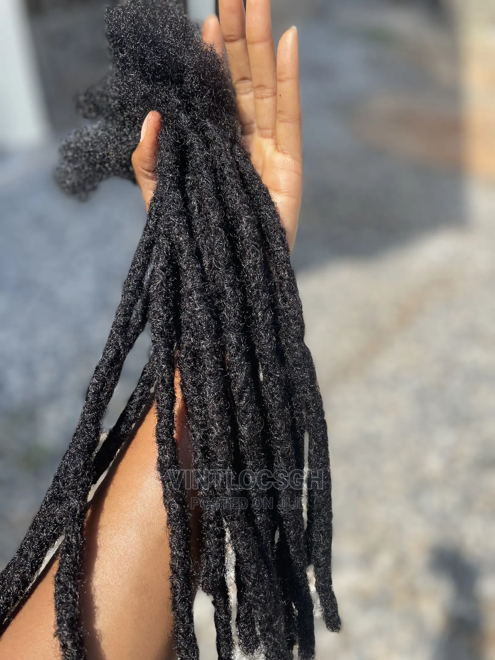 Aunthentic Permanent And Temporal Locs Extensions In Ghana