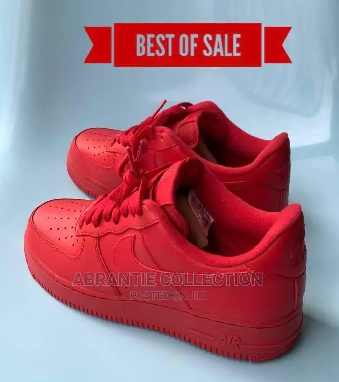 Nike Air Force 1 University Red