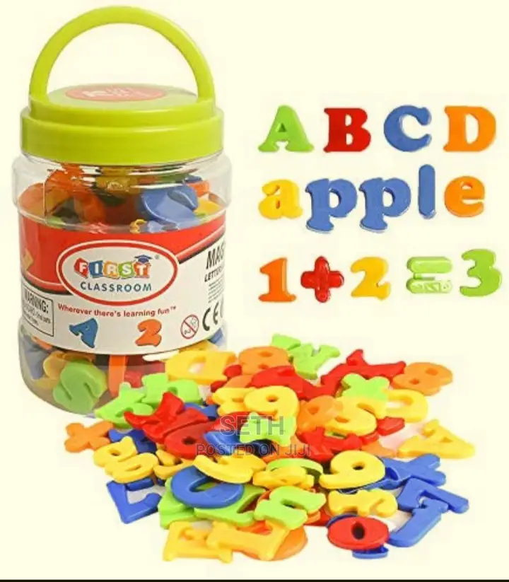 Magnetic Letters and Numbers for Children Kids