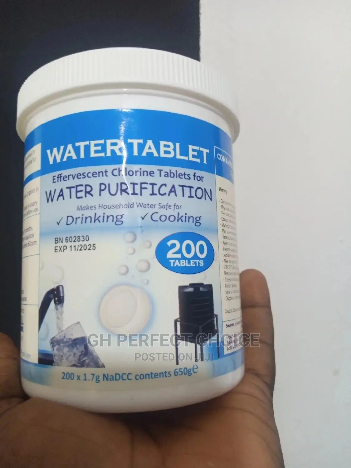 Water Cleaner Chlorine Tablet