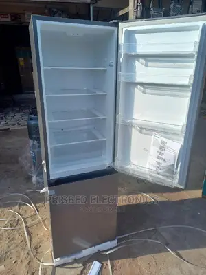 Hisense Double Door Fridge 264 Litres Bottom Freezer