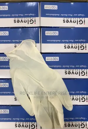 Latex Powdered Gloves