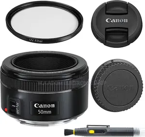 Brand New Ef 50mm F/1.8 STM Canon Camera Lens