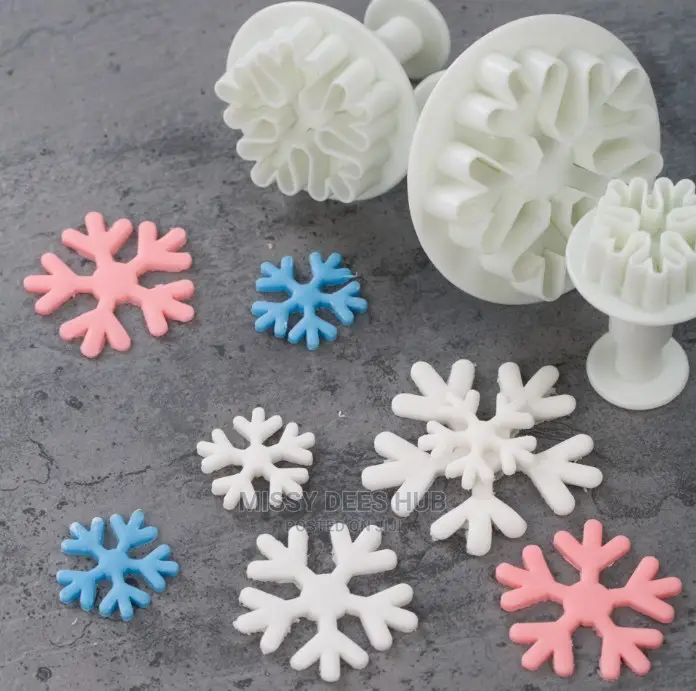 Cake Fondants / Sugarcraft Molds - 3pcs Set