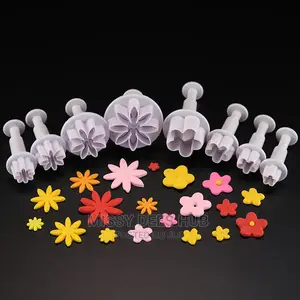 Cake Fondants / Sugarcraft Molds - 3pcs Set