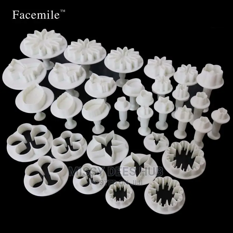 Cake Fondants / Sugarcraft Molds - 3pcs Set