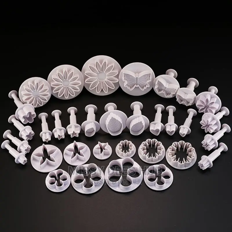 Cake Fondants / Sugarcraft Molds - 3pcs Set