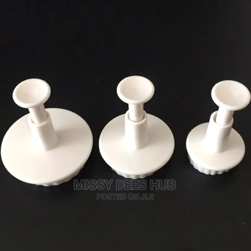 Cake Fondants / Sugarcraft Molds - 3pcs Set