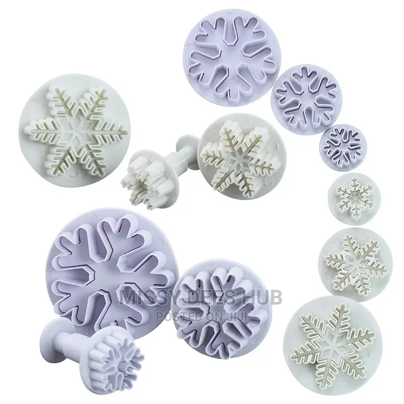 Cake Fondants / Sugarcraft Molds - 3pcs Set