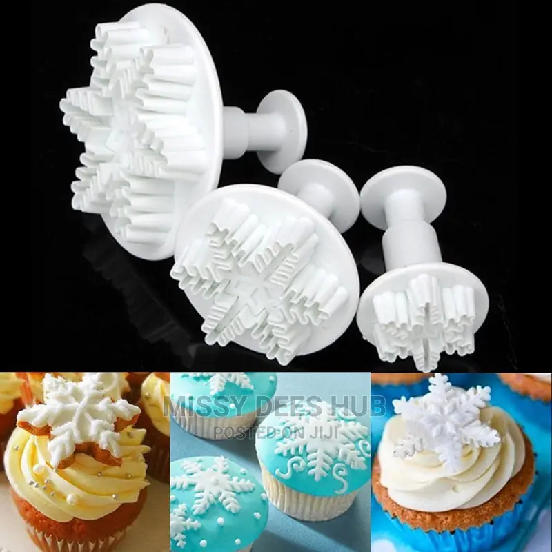Cake Fondants / Sugarcraft Molds - 3pcs Set