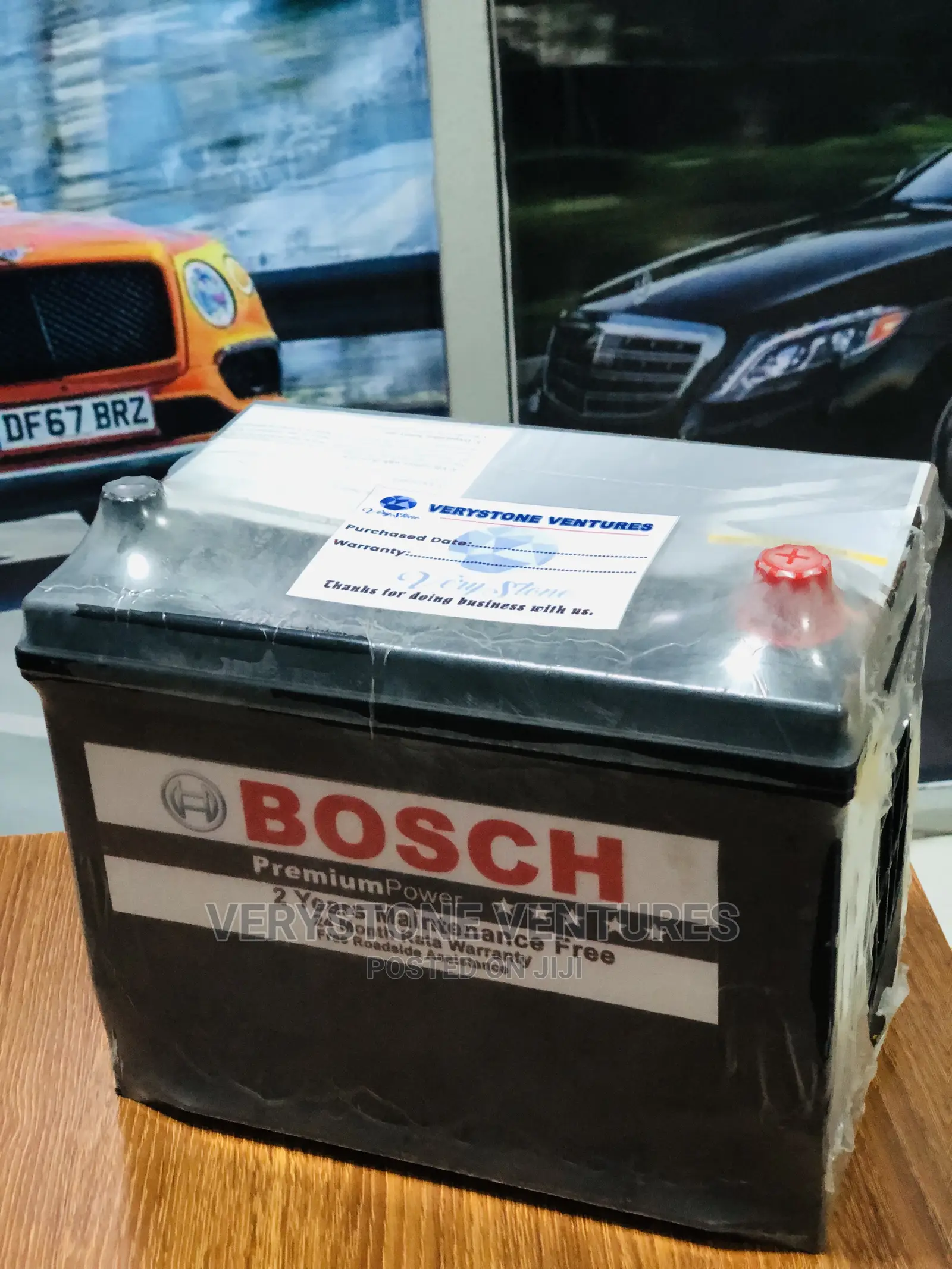 13 Plate Car Battery-Bosch + 12 Month Warranty