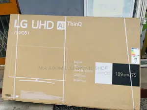 Fresh in Box Lg 75”Inches Smart UHD 2020 Led Tv