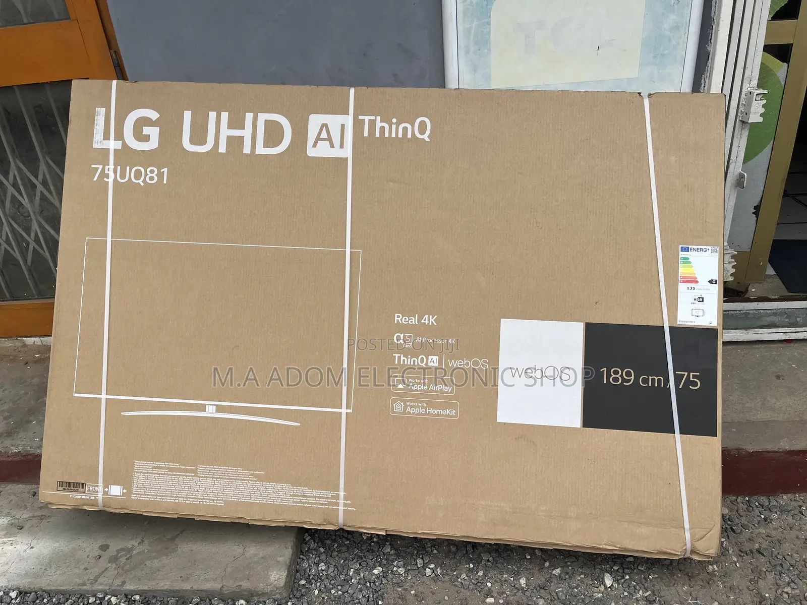 Enjoy All Your Movies With Lg 75” UHD Smart 2022 Tv