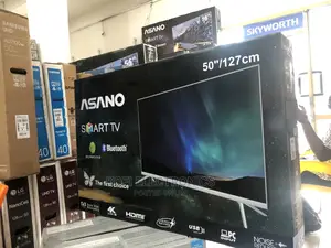 Asano Tv- Android Smart – 50inchs Black