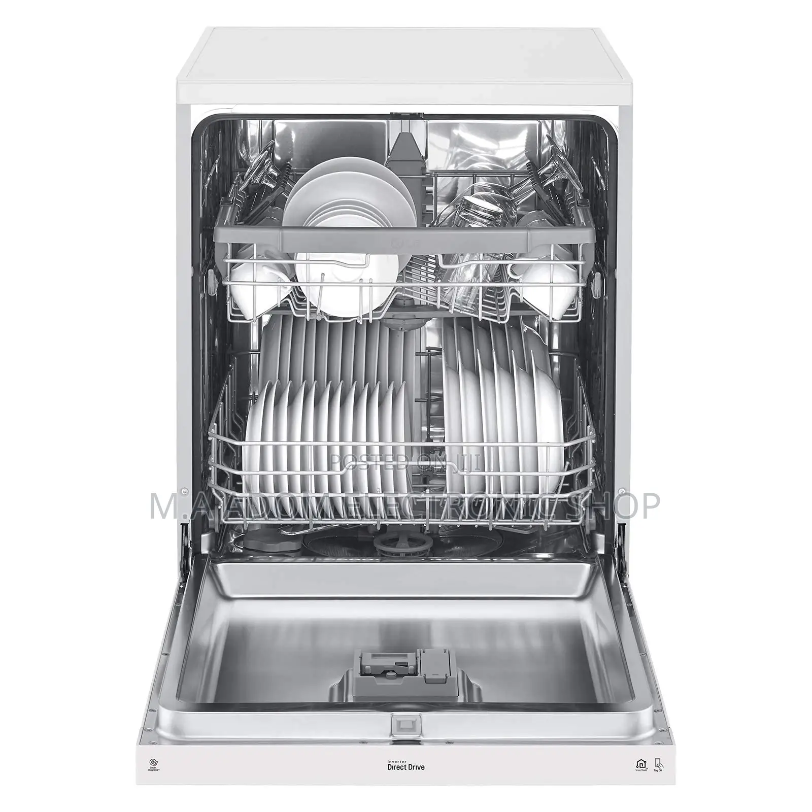 New LG 14 Place Settings Free Standing Dishwasher