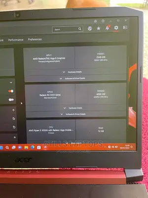 Laptop Acer Nitro 5 16GB AMD Ryzen 5 HDD+SSD 512GB