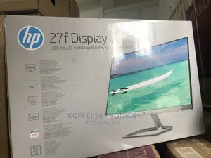 No Bezel HP 27F Display 27inch Fullhd Ultra-Slim Backlit LED
