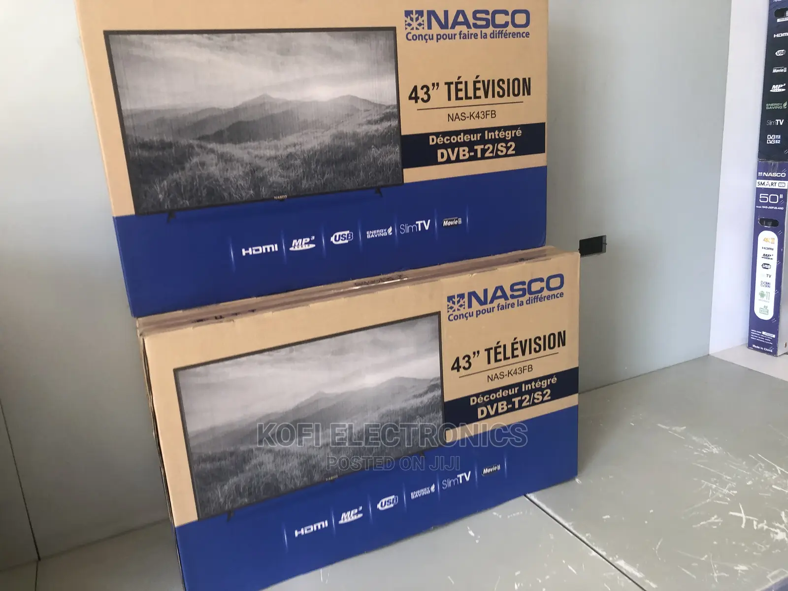 Crystal Sound Nasco 43 Inches Digital Satellite TV