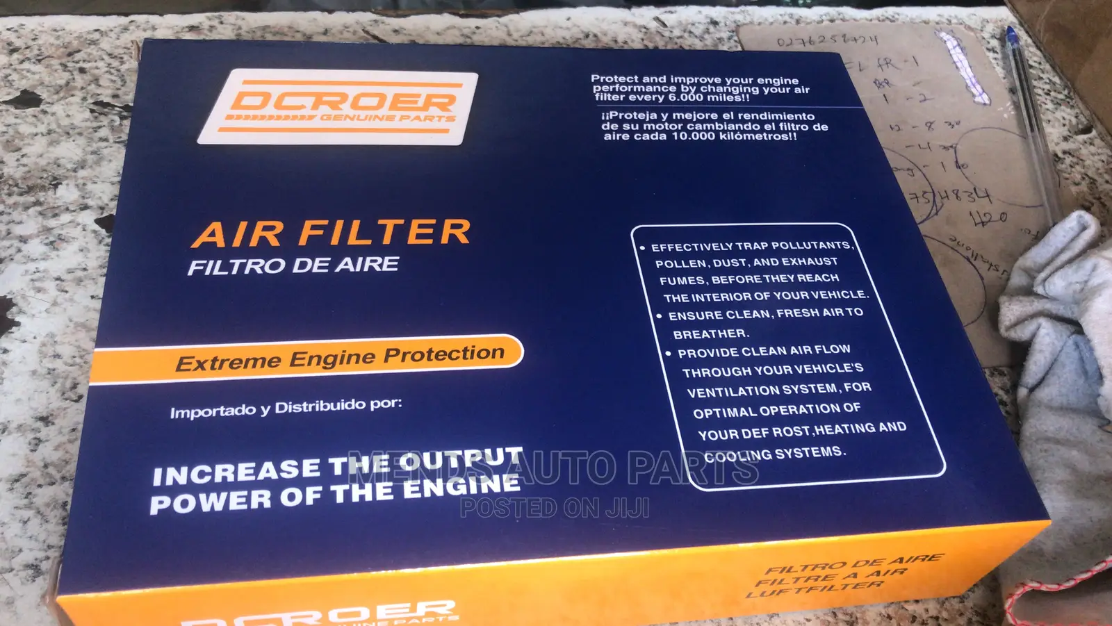 Honda Accord Engine Filter
