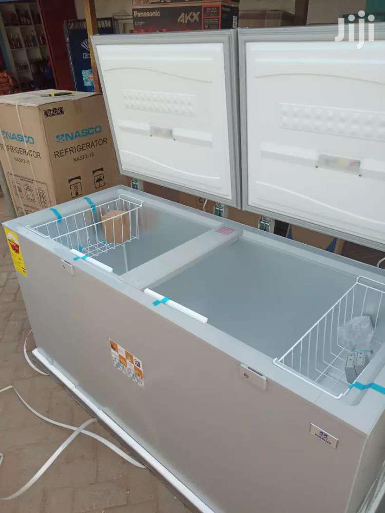 Nasco 525ltr Double Door Chest Freezer