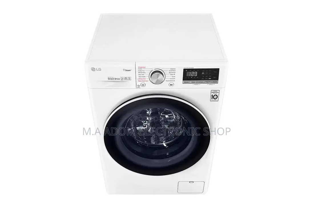 LG 10.5kg Washer With 7kg Dryer Washing Machine (F4V5RGP0W)
